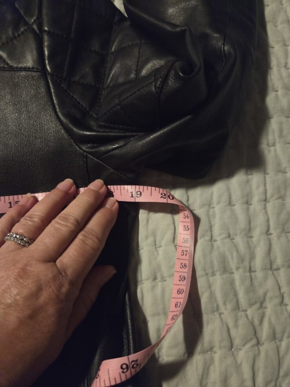 Michael Kors Sheep Skin Black Moto Jacket - Picture 8 of 8